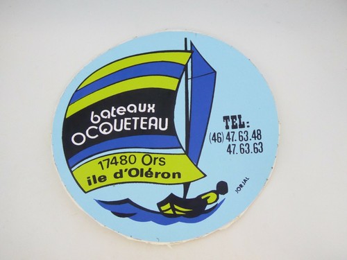 Autocollant sticker - /,